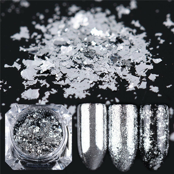 Chameleon Peacock Nail Powder Chrome Flakes Nail Art Mirror Powder Pigment Dust