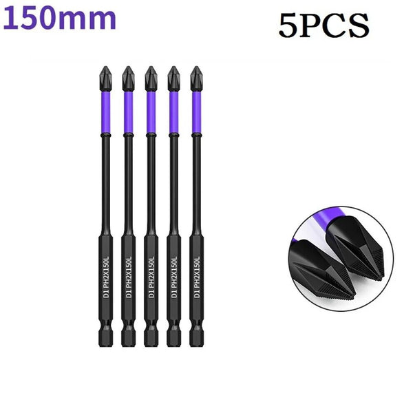 D1 Anti-Slip And Shock-Proof Bits Screwdriver Bits,High Hardness Strong Magnetic