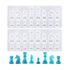 International Chess Set Silicone Resin Mold Jewelry Pendant Epoxy Casting Mould