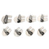 8Pcs Sewing Rolled Hemmer Foot, 3mm-10mm 8 Sizes Wide Rolled Hem Pressure Foot