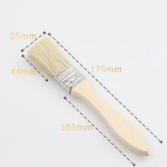 20/36X Chip Paint Brushes Art Varnishes Touchup Brushes Wooden Handle Bush 1"/2"