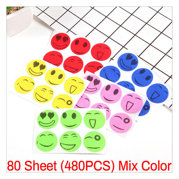 6-600 pcs Mosquito Repellent Stickers Anti-Toxic Natural Patches Insect Repeller