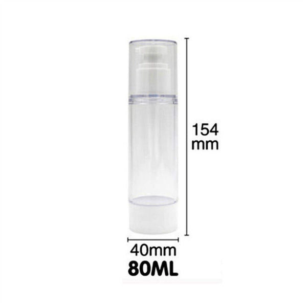 2-4Pcs Vacuum Pump Bottle Empty Lotion Sub-Bottling Airless Bottle Container AUS