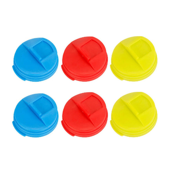 UP 12PCS Beverage Can Lid Cap Soda Drink Snaps Tops Cover Lock Sealer Protector