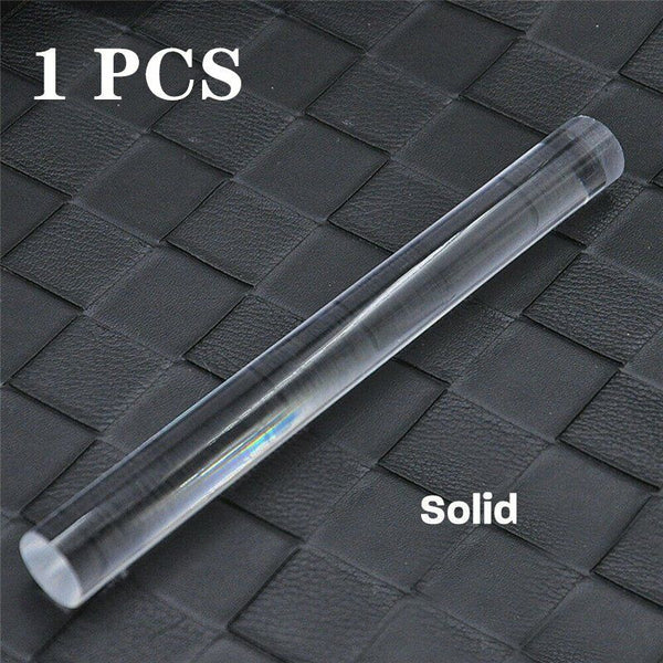 1/3/4/5pcs Durable Polymer Clay Craft Clear Acrylic Roller Rolling Pin Art Tools