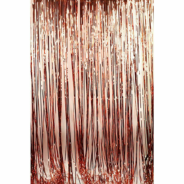 1M Tinsel Curtain Foil Metallic Fringe Backdrop Party Door Decorations Event AU