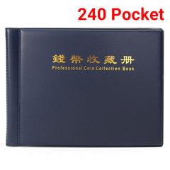 240 Pockets Coin Album Holder Storage Collection Collecting Stock Penny Book AU