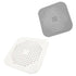 Square Drain Cover for Shower Drain Hair Catcher Flat Silicone Plug for Bath