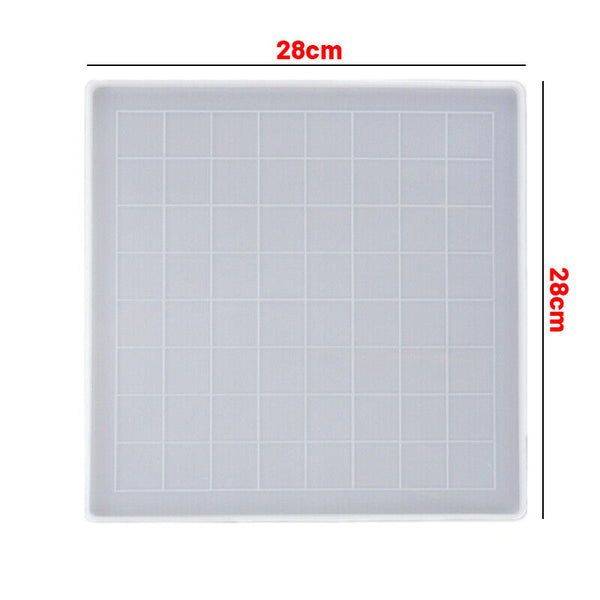 International Chess Set Silicone Resin Mold Jewelry Pendant Epoxy Casting Mould