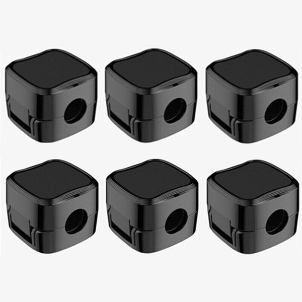 6Pcs Magnetic Cable Wire Clips Tidy Cord Lead Organiser USB Charger Cable Holder