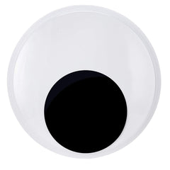 UP 8PCS Huge 76mm Joggle Moveable Black Eye Wiggly Googly Eye Craft Stick On DIY