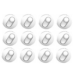 UP 18PCS White Buckle Fixer Quilt Clips Non Slip Duvet Cover Home Bedding Holder