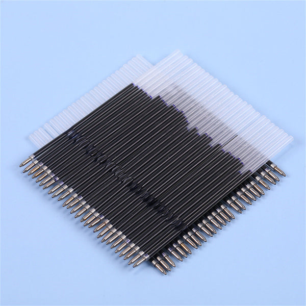 Refills for Retractable Press Ballpoint Pens Black Blue Writing Instrument