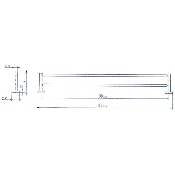 towel rail racks toilet roll holder robe hooks bathroom Accessories set Wall Han