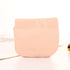 Pocket Cosmetic Bag Portable self-Closing Water-Resistant Leather Storage Bag AU
