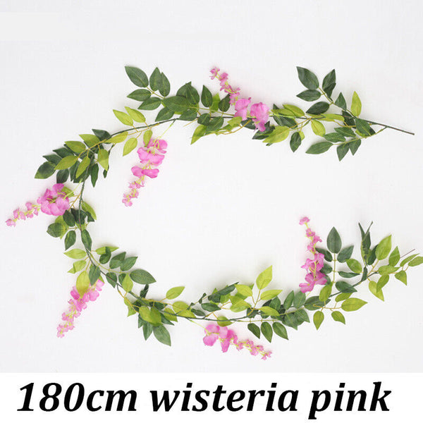 2M Artificial Greenery Eucalyptus Leaf Vine Garland Plant Party Wedding Decorate