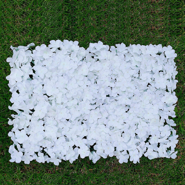 60x40cm Artificial Hydrangea Flower Wall Panels Wedding Party Garden Venue Decor