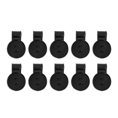 Shade Cloth Plastic Clips Round Plastic Black Clips for Sun Shade Net