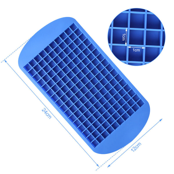 Silicone 24 Grids Ice Cube Tray Mold Maker Tool Square