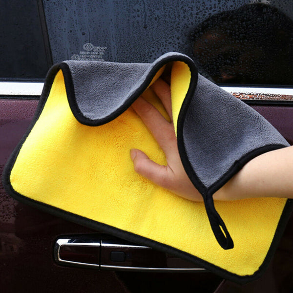 12PCS Car Wash Cloth Microfibre Super Absorbent Polishing Cleaning tow