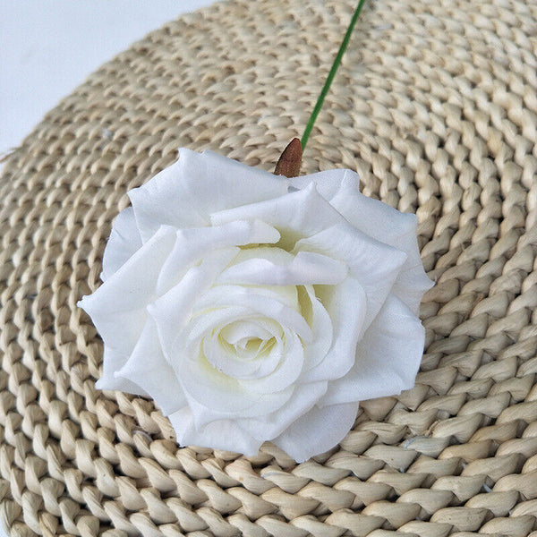 10pcs Simulation Artificial Rose Flower Silk Bouquet Wedding Party Hom