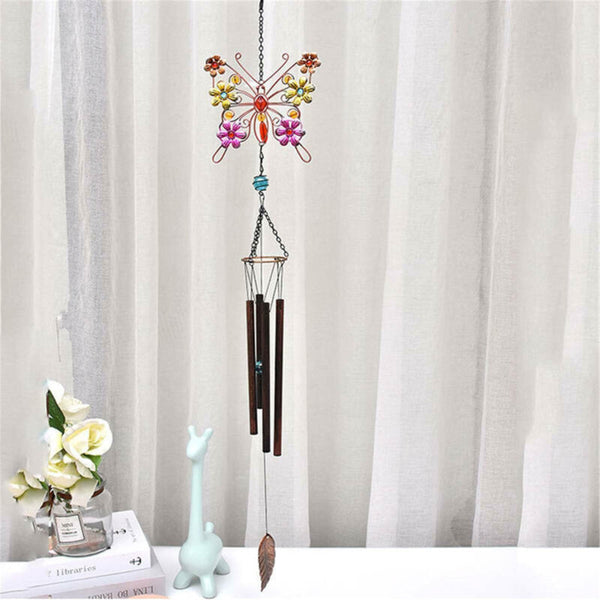2PCS Large Vintage Windchime Chapel Bell Resonance Outdoor Garden Home