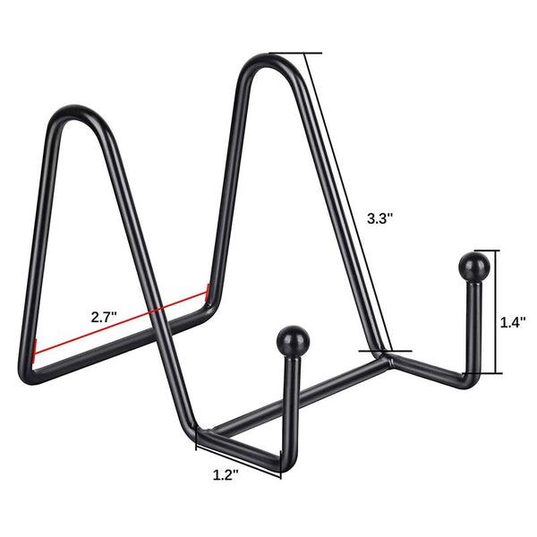 Metal Display Plate Stand Easel Stands Photo Picture Dish Holders Tabl