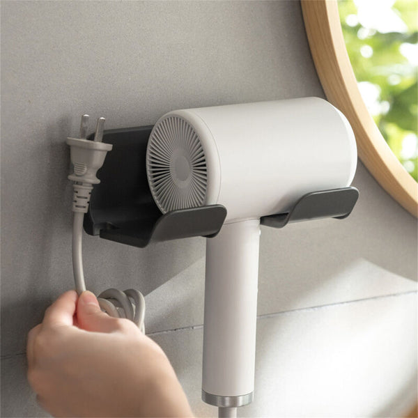Hair Dryer Wall Mount Bracket Stand Holder Storage Rack For Hair Dryer