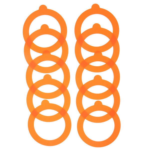 36 Pack Silicone Replacement Gasket Airtight Rubber Seals Ring for Jar