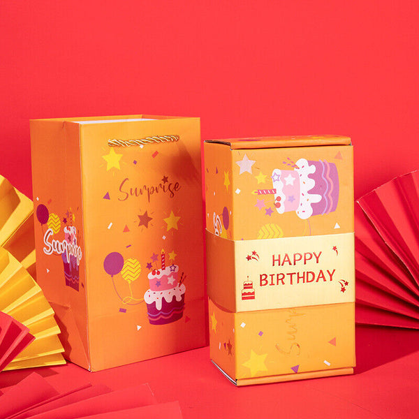 Folding Bouncing ATM Surprise Money Bounce Jumping Box Birthday Party