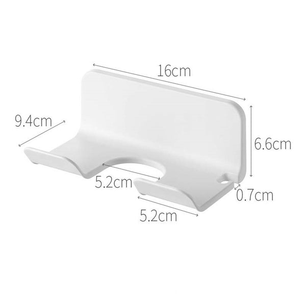 Hair Dryer Wall Mount Bracket Stand Holder Storage Rack For Hair Dryer
