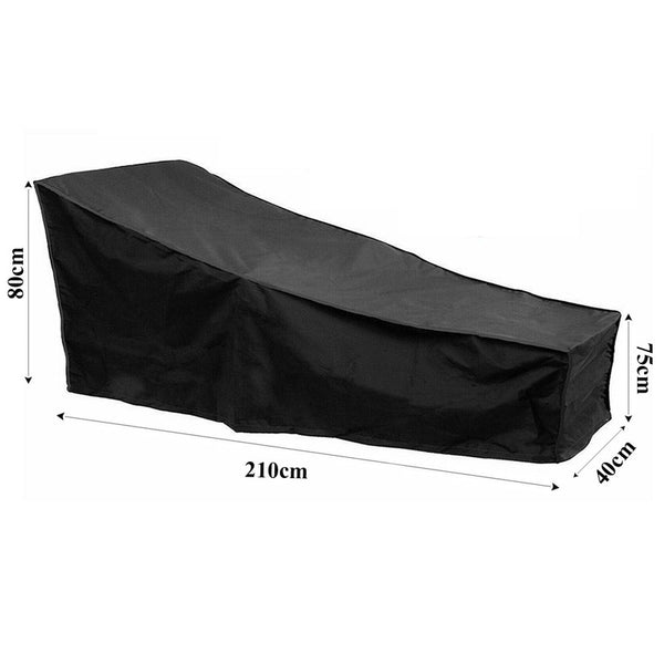 Sun Lounge Covers Outdoor Furniture Cover Heavy Duty Waterproof Bed Co