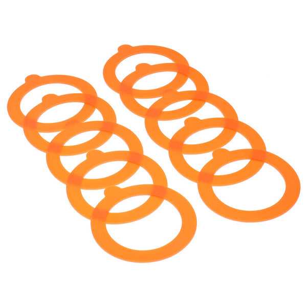 36 Pack Silicone Replacement Gasket Airtight Rubber Seals Ring for Jar