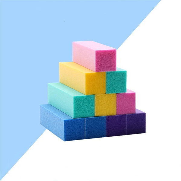 Nail File Buffer Block Sanding Sponge Acrylic Nail Art Buf