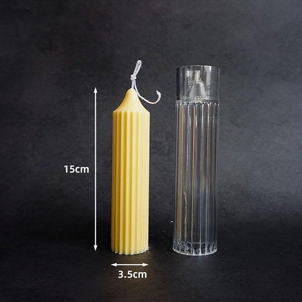 Plastic Candle Mold Long Pole Banquet Candlelight Dinner Church