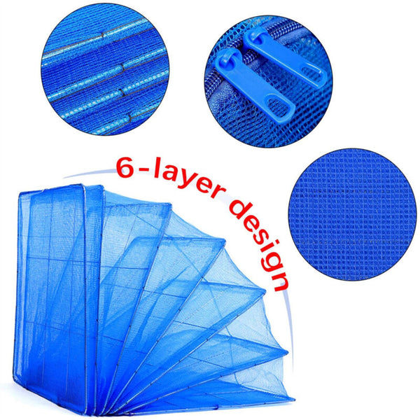 Hanging Mesh Dehydrator Air Drying Net Fishing Zipper Net Jerky Fruit