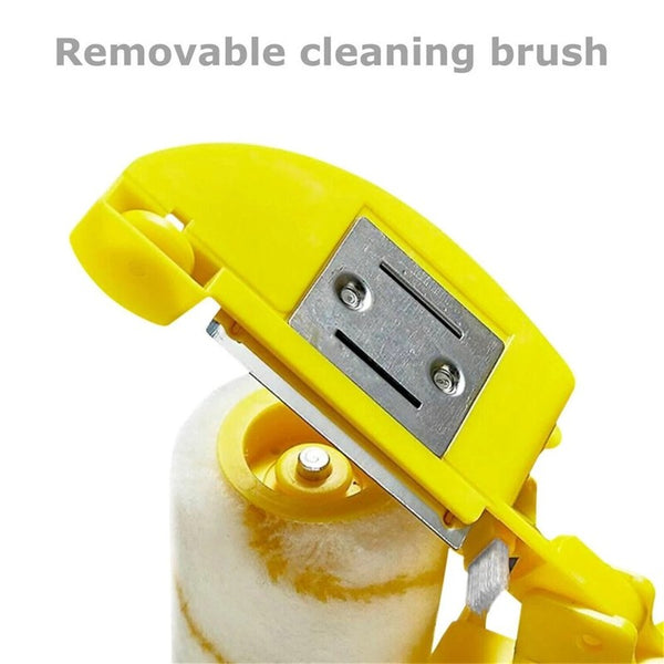 3pcs Paint Edger Roller Brush,Hand-held Paint Edger Roller Brush Porta