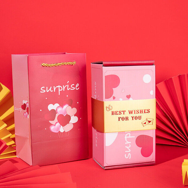 Folding Bouncing ATM Surprise Money Bounce Jumping Box Birthday Party