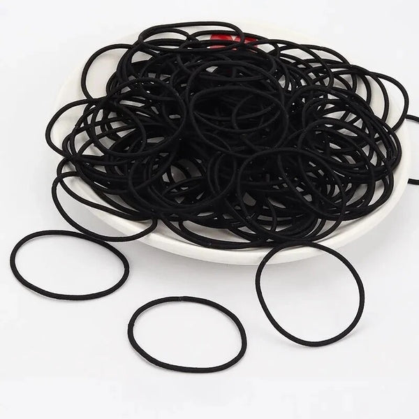200PCS HairBands Ties Hair Elastic Scrunchies Women Girls Accessories