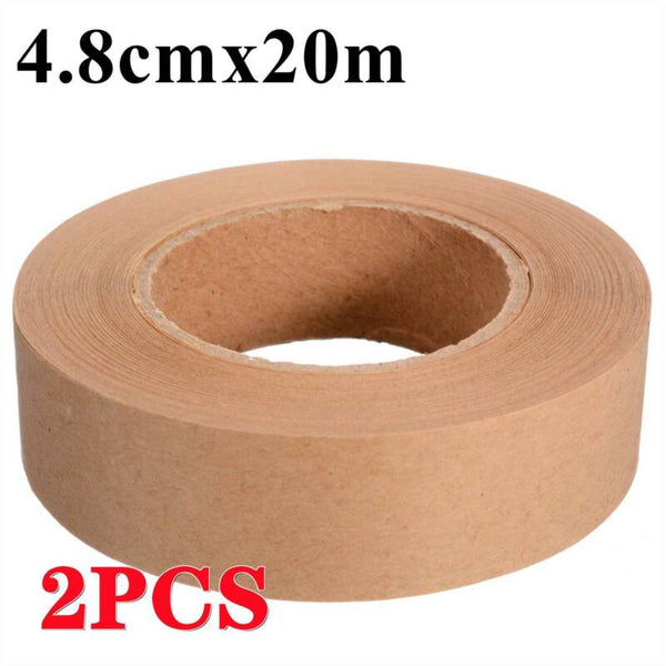 Kraft Brown Paper Masking Tape Picture Framing Packing Tape Self adhes