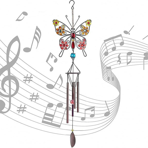 2PCS Large Vintage Windchime Chapel Bell Resonance Outdoor Garden Home