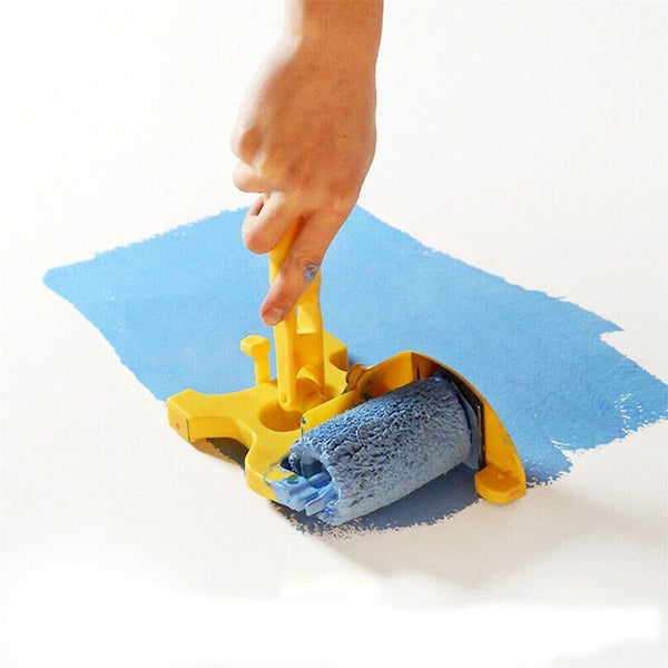 3pcs Paint Edger Roller Brush,Hand-held Paint Edger Roller Brush Porta