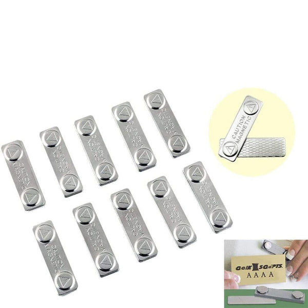 20pcs Strong Magnetic Business Name Tag Acrylic Badge-Magnetic Name Ta