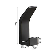 Wall Mounted Towel Rack Holder Kitchen Bathroom Clothes Robe