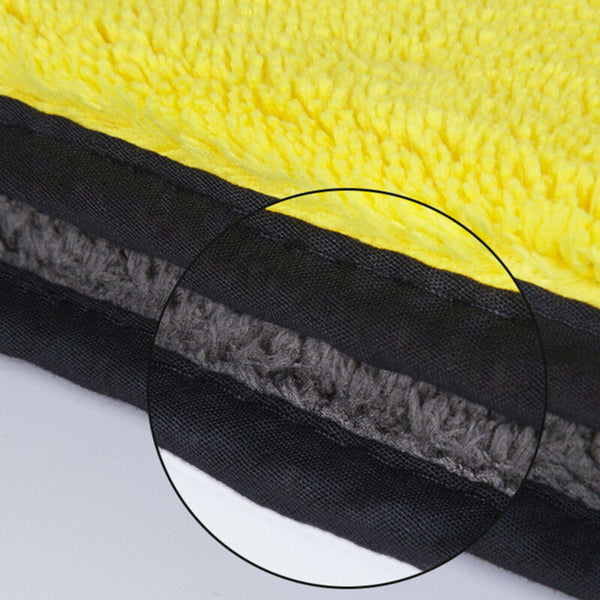 12PCS Car Wash Cloth Microfibre Super Absorbent Polishing Cleaning tow