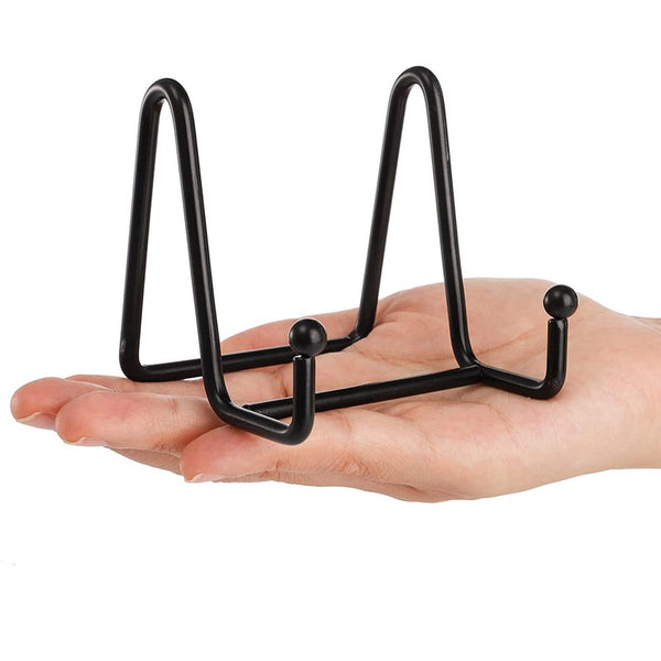 Metal Display Plate Stand Easel Stands Photo Picture Dish Holders Tabl