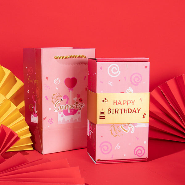 Folding Bouncing ATM Surprise Money Bounce Jumping Box Birthday Party
