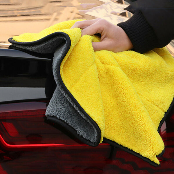 12PCS Car Wash Cloth Microfibre Super Absorbent Polishing Cleaning tow