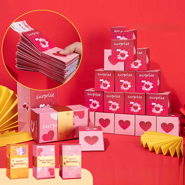 Folding Bouncing ATM Surprise Money Bounce Jumping Box Birthday Party
