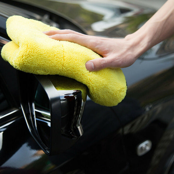 12PCS Car Wash Cloth Microfibre Super Absorbent Polishing Cleaning tow